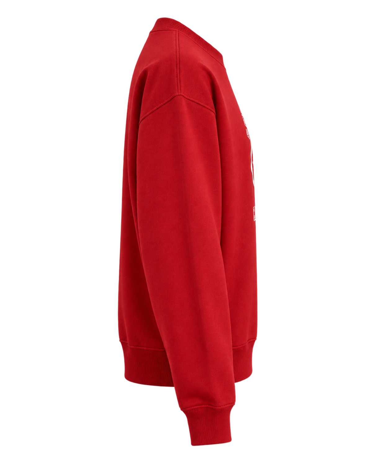 California Emblem Crewneck - Ruby/White