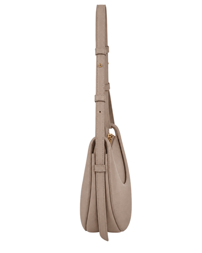Numéro Dix - Crocodile Nubuck Taupe