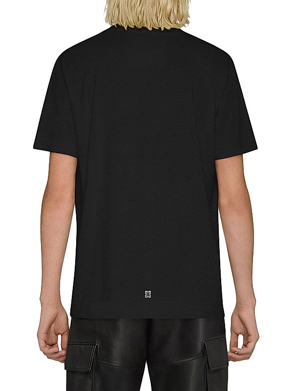 Givenchy Graphic Plug Logo T-Shirt – Black