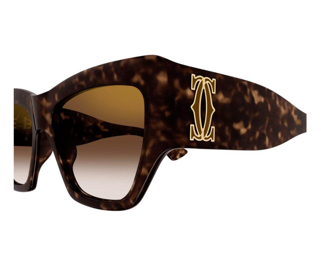 Cartier Cartier 0435S 002 55 - Sunglasses | Shop From The Mirage