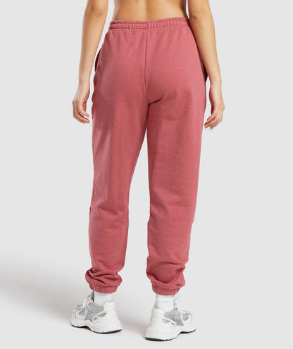 Gymshark Rest Day Sweats Joggers - Heritage Pink Marl