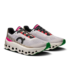 On Running Cloudmonster Silver | Ivory