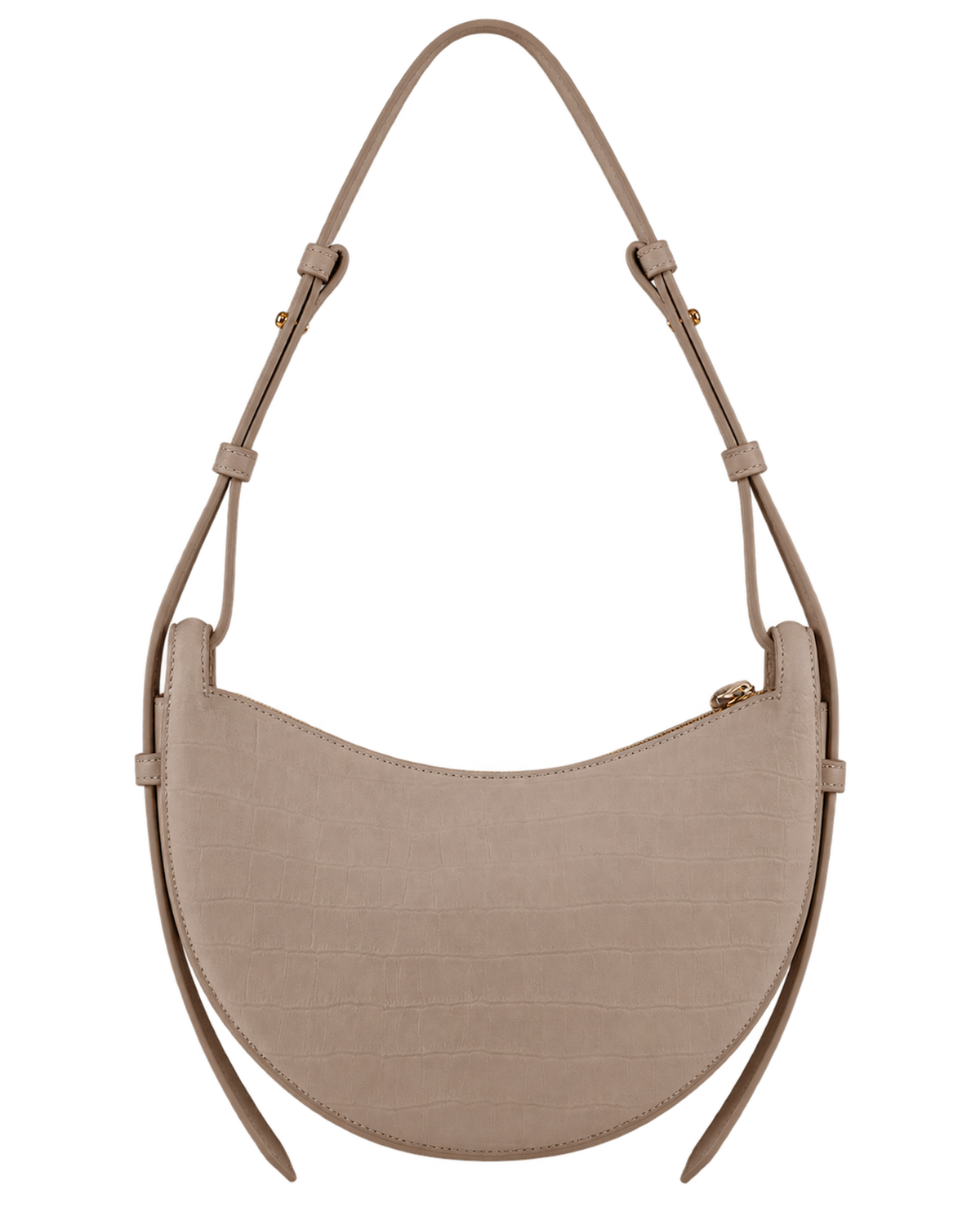 Numéro Dix - Crocodile Nubuck Taupe