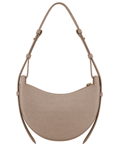 Numéro Dix - Crocodile Nubuck Taupe