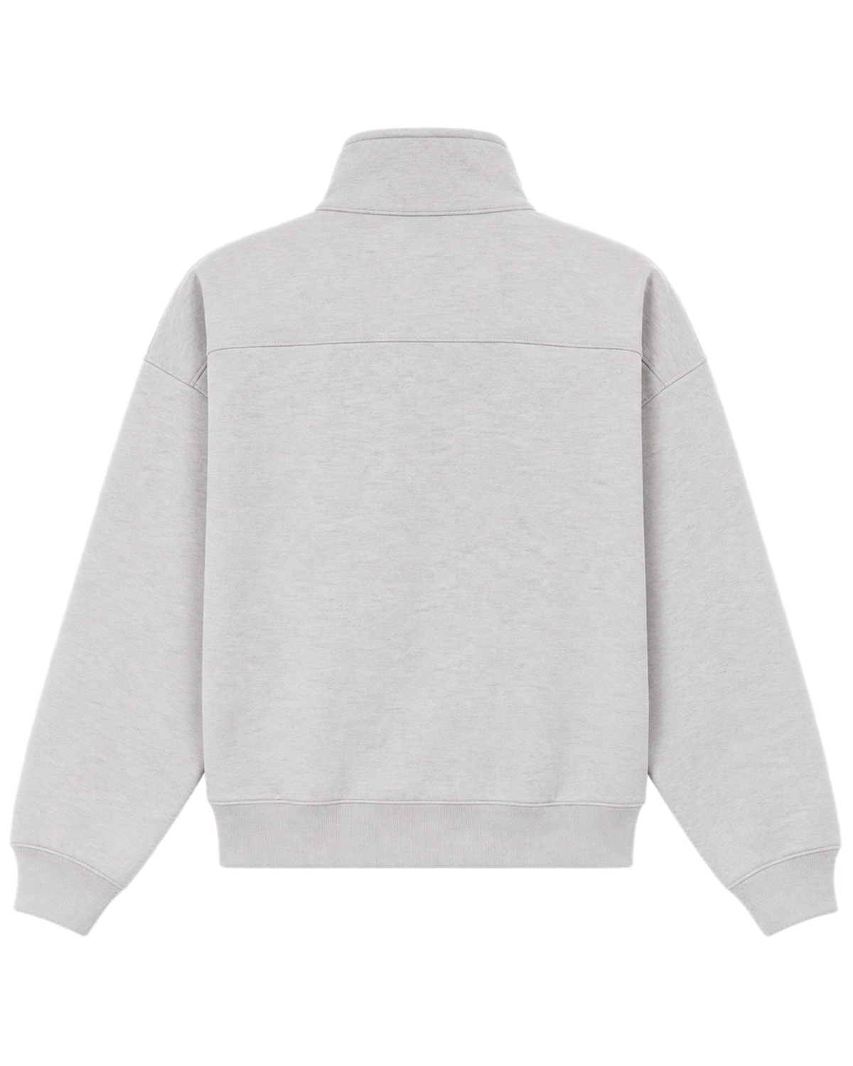 BH Crest Quarter Zip - Heather Gray/Navy