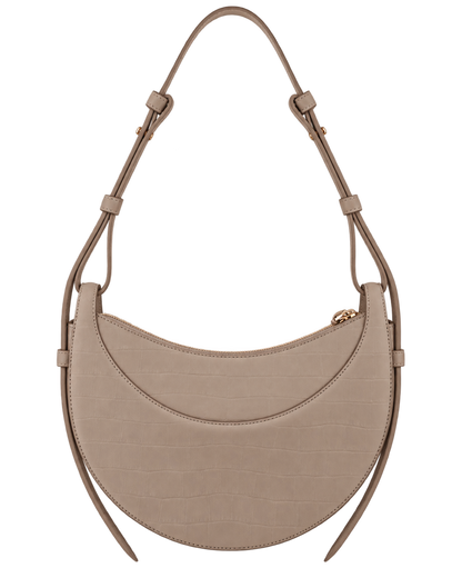 Numéro Dix Edition Crocodile Nubuck Taupe