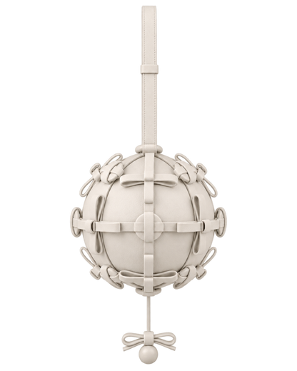 Button Bow Sphere - Porcelain