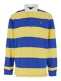 Polo ralph lauren "Rugby Classic Fit" Multicolor Polo Shirt with Pony Embroidery on the Front and All-Over Striped Motif in Cotton Man
