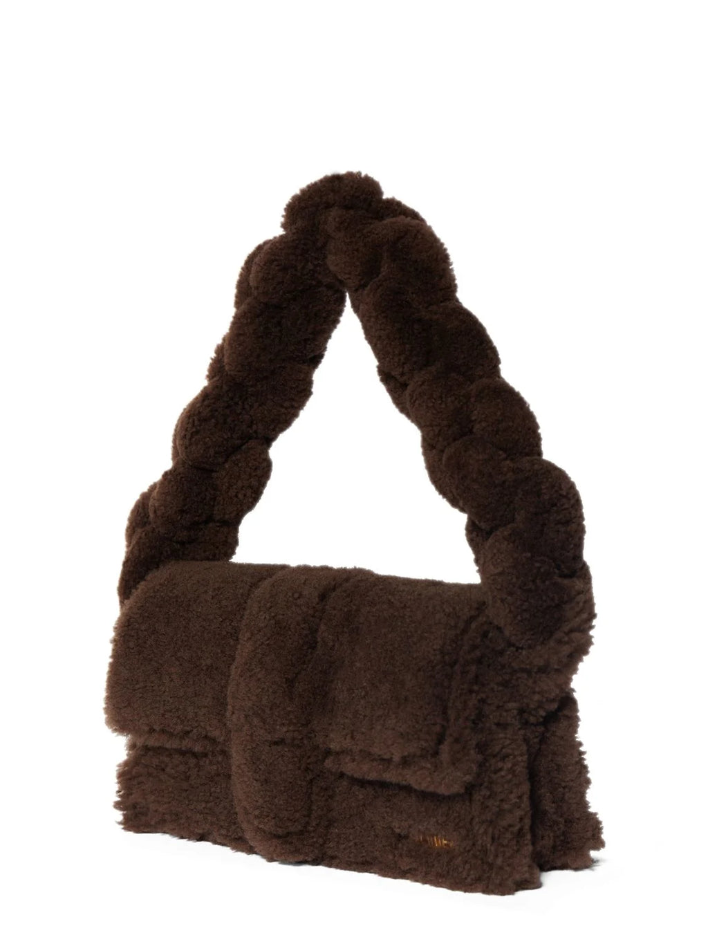 Jacquemus Jacquemus Le Bambidou shearling shoulder bag - Bags | Shop From The Mirage
