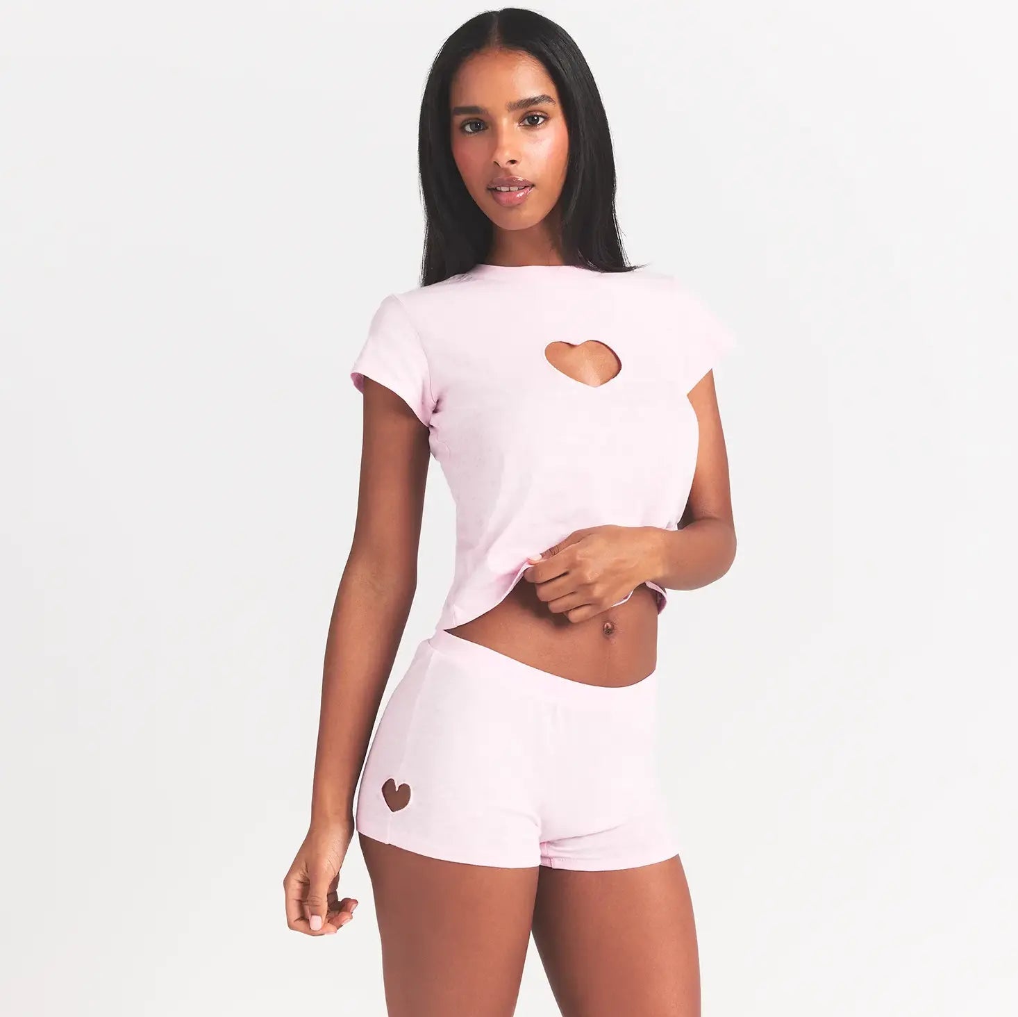Worn in Jersey Heart Micro Short