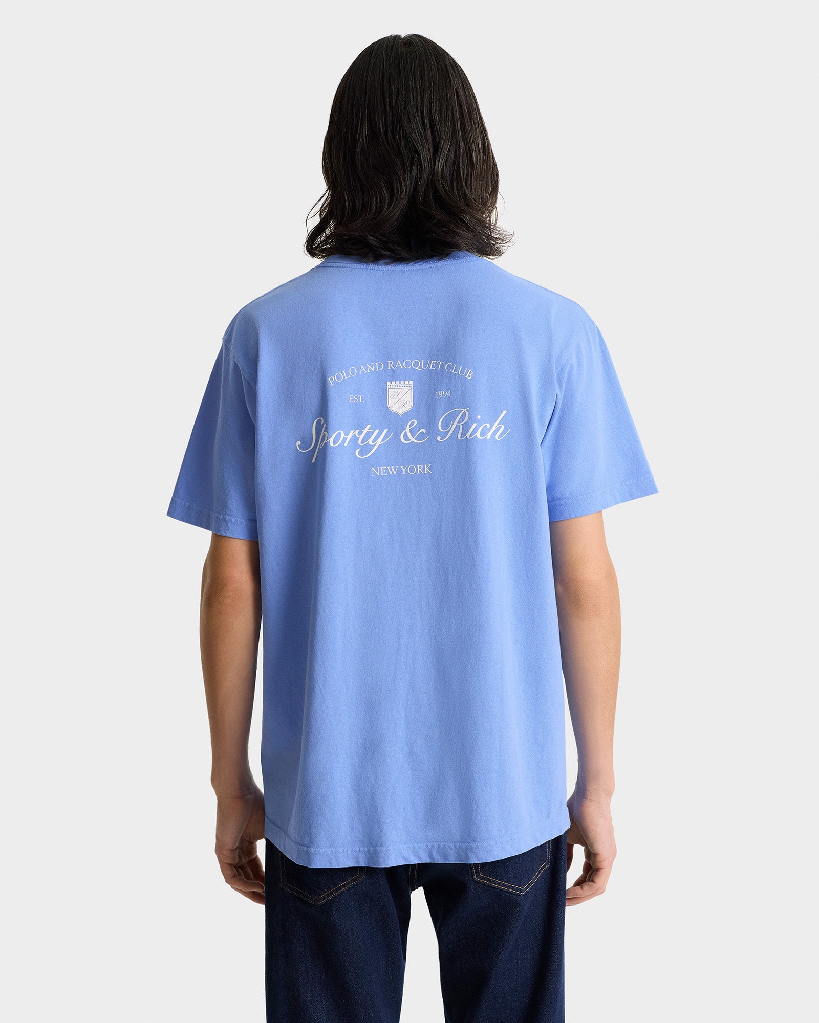 Syracuse T-Shirt - Flax blue