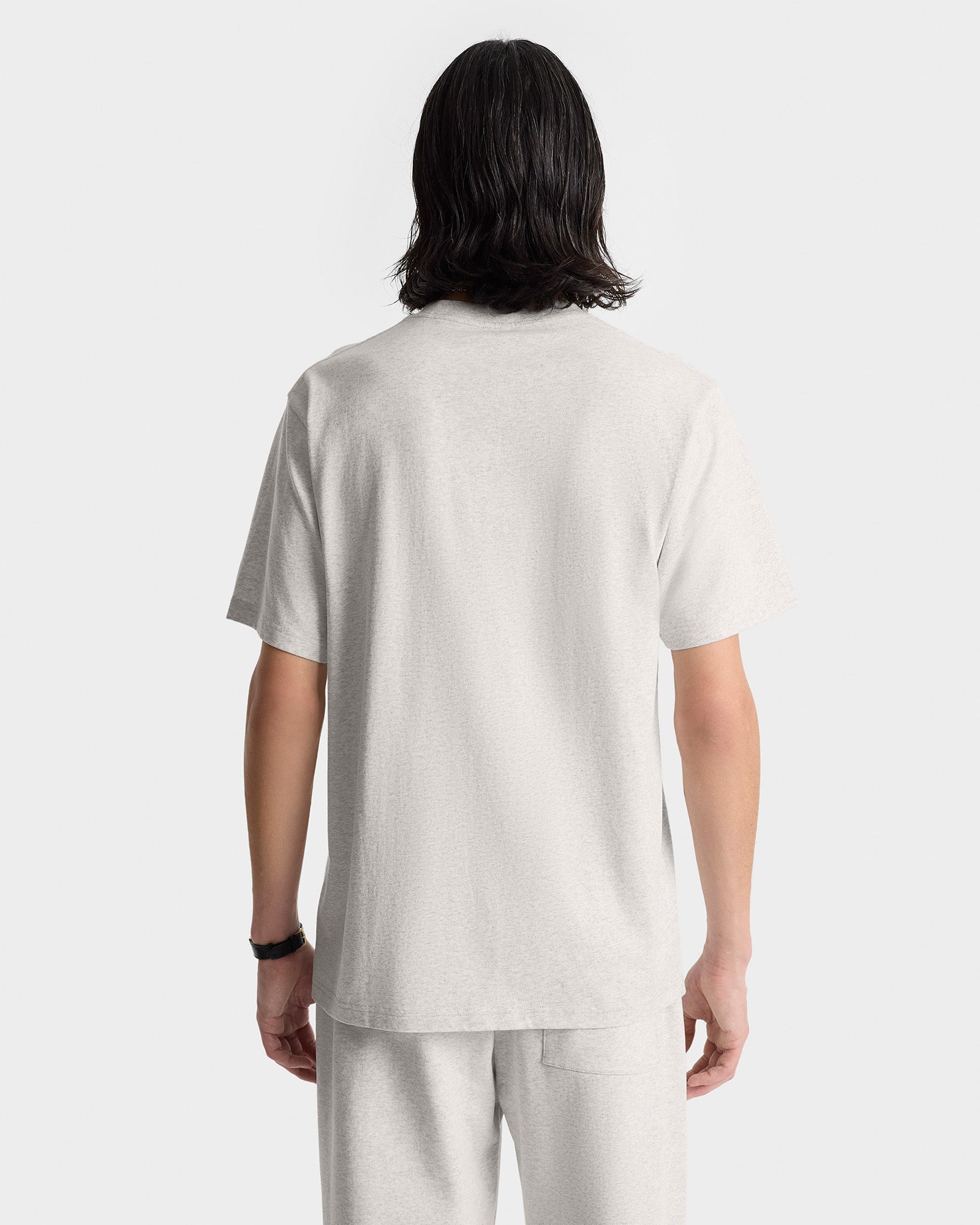 NY Health Club T-Shirt - Heather Gray/Navy