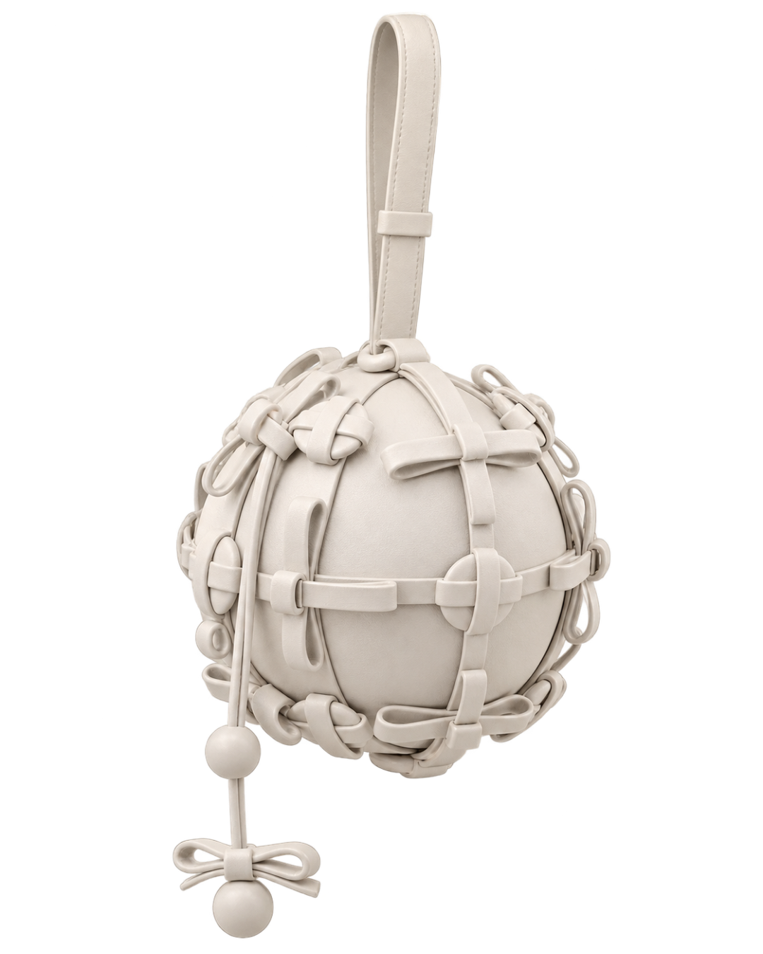 Button Bow Sphere - Porcelain
