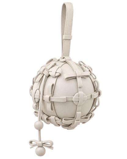 Button Bow Sphere - Porcelain