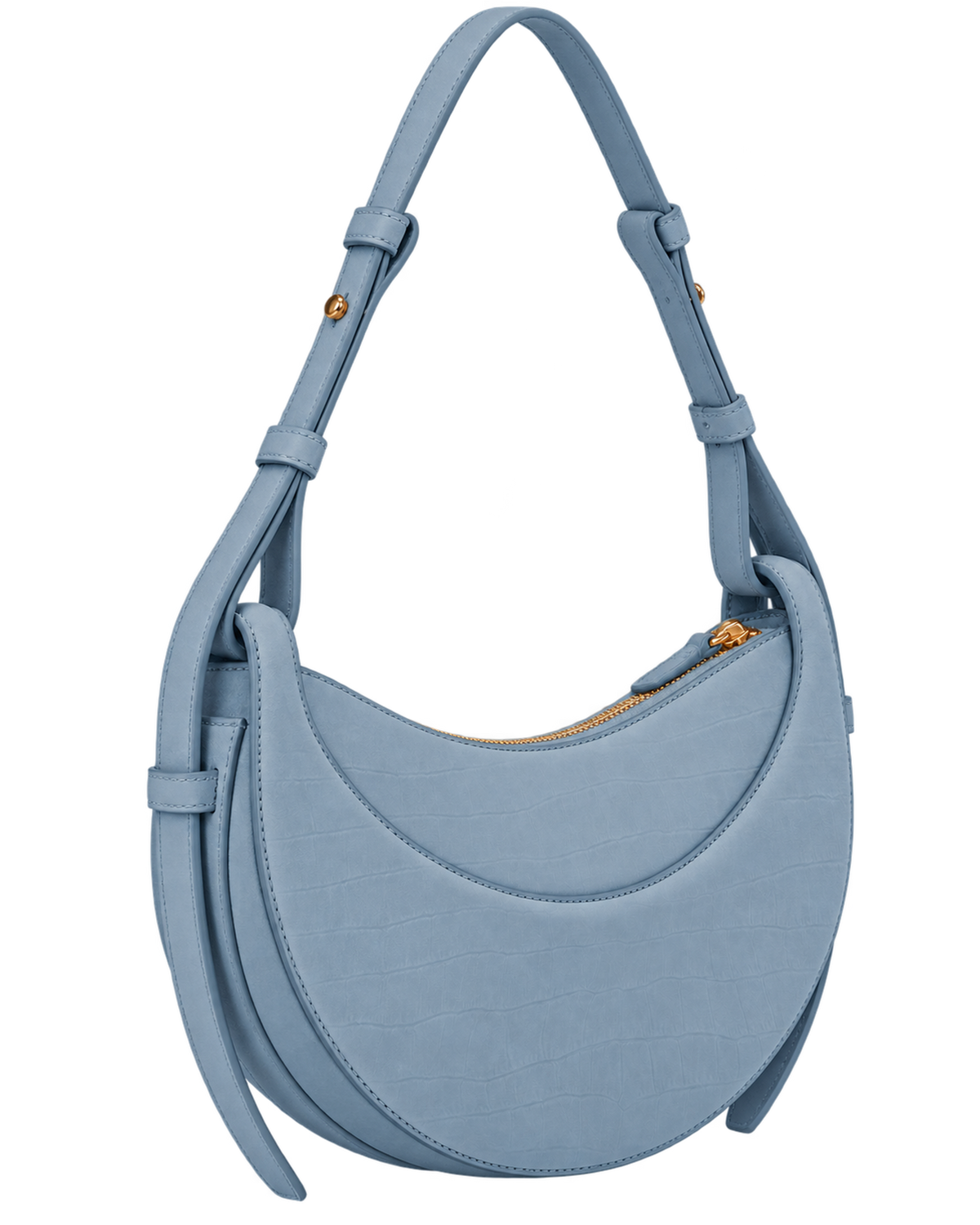Numéro Dix - Crocodile Nubuck Polar