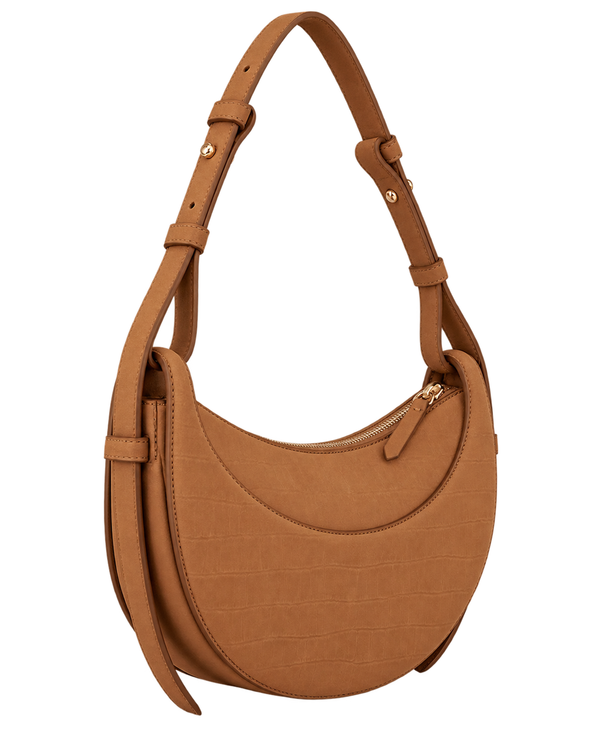 Numéro Dix - Crocodile Nubuck Cinnamon