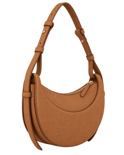 Numéro Dix - Crocodile Nubuck Cinnamon
