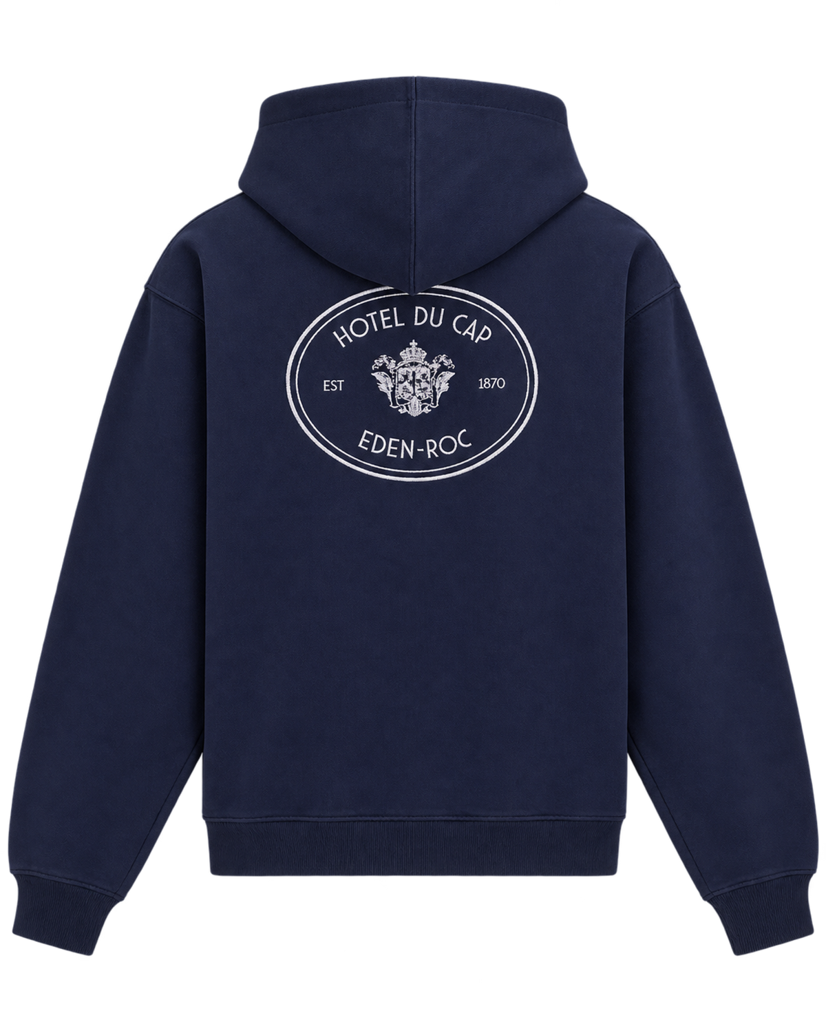 Eden Crest Hoodie - Navy/White