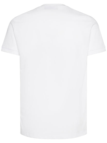 Dsquared2 Dsquared2 Printed cotton jersey t-shirt - Size: S T-Shirts | Shop From The Mirage