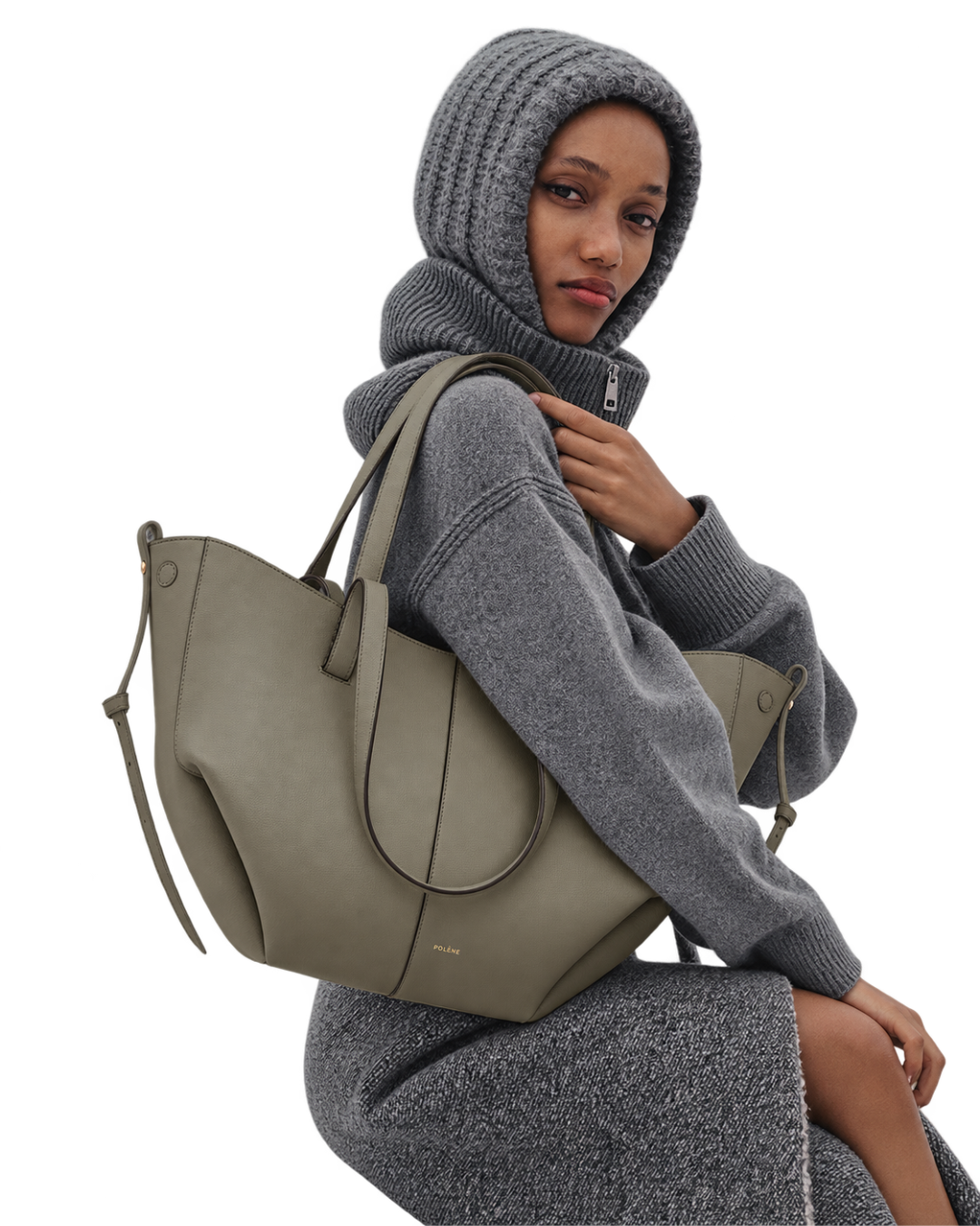 Cyme - Textured Smoky Green