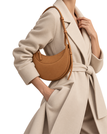 Numéro Dix - Crocodile Nubuck Cinnamon