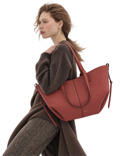 Cyme - Textured Red Clay