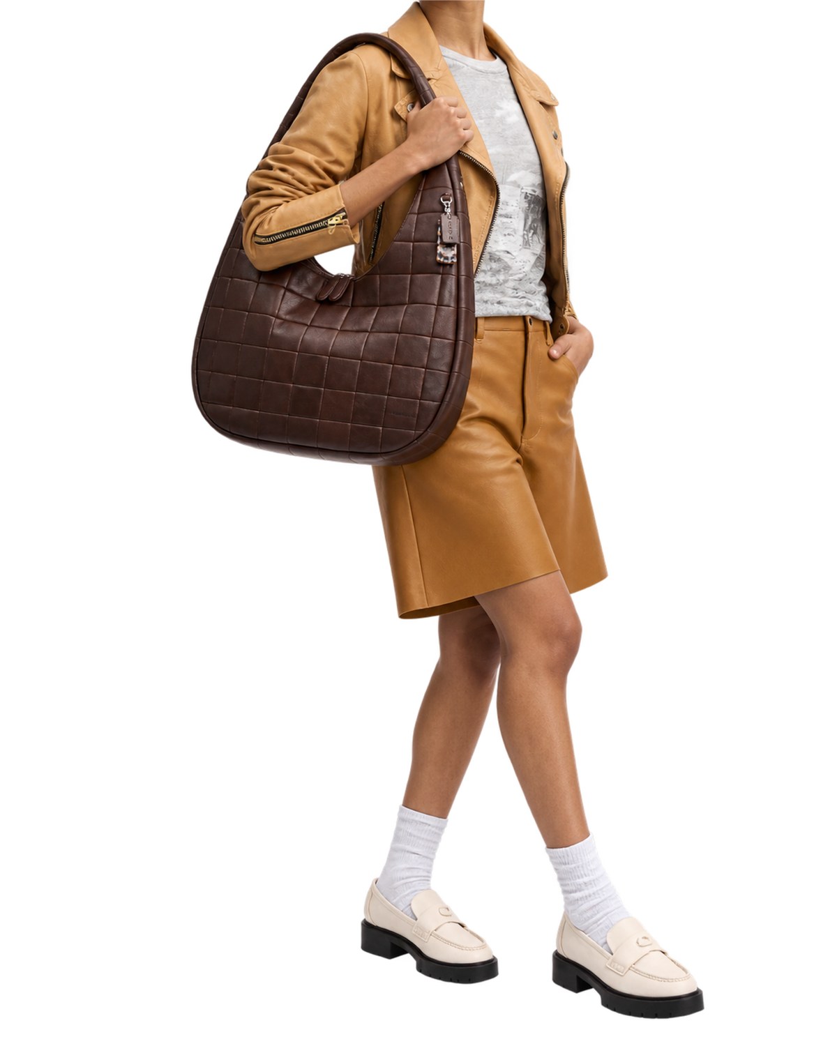 Alter/Ego Large Crescent Shoulder Bag