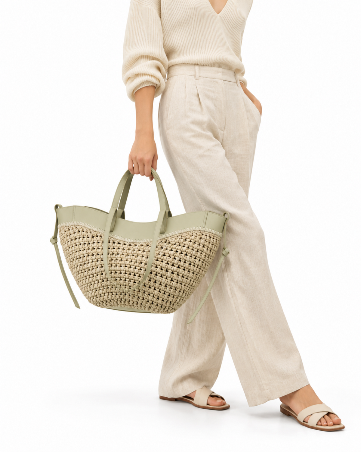 Cyme Edition Raffia Laurel