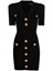 Balmain Knitted V-necked dress