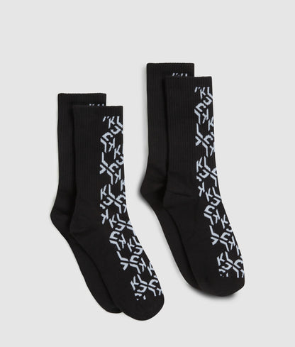 Monogram socks - 2-pack