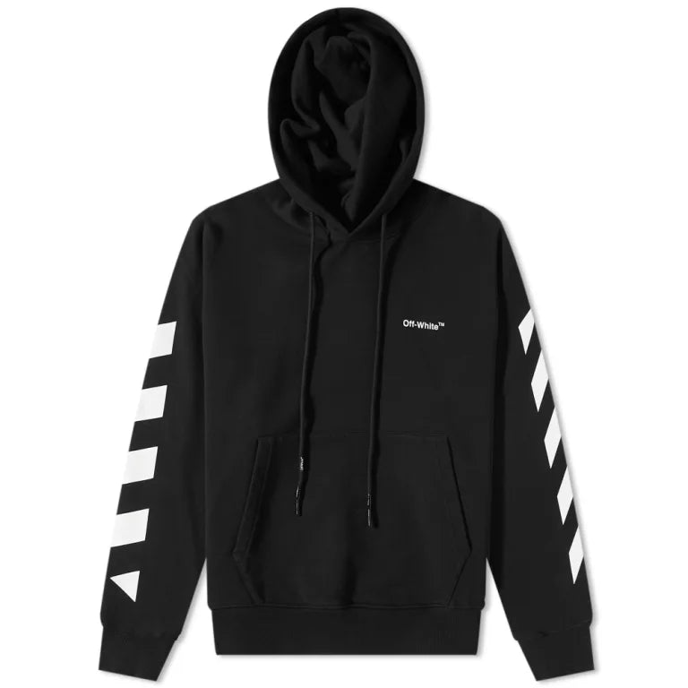 Off White Off-White Diagonal Helvetica Oversized Hoodie - Size: XXS Hoodies | Shop From The Mirage