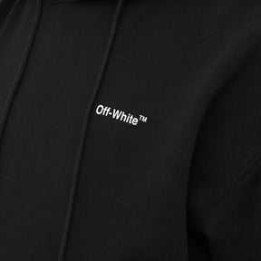 Off-White Diagonal Helvetica Oversized Hoodie