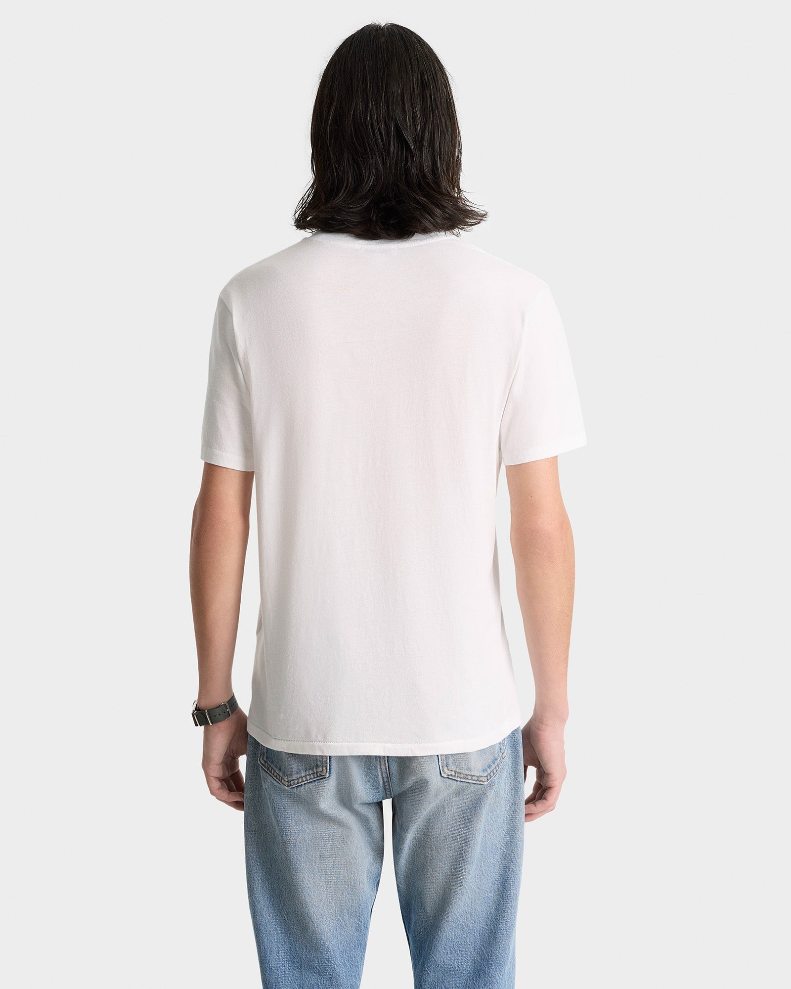 California Emblem Soft T-Shirt - White/Navy