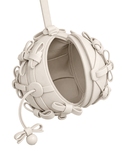 Button Bow Sphere - Porcelain