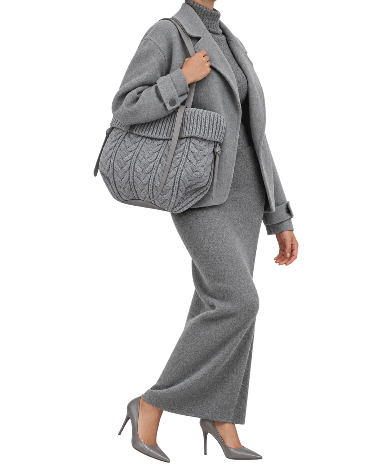 Cyme Mini - Merino Stone