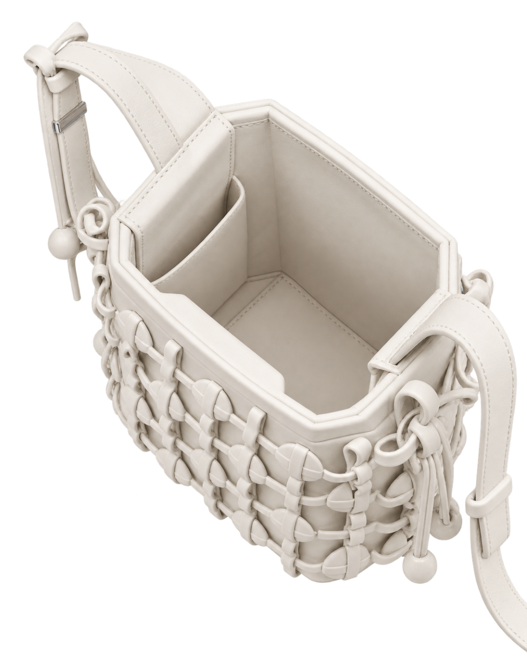 Button Bow Box - Porcelain