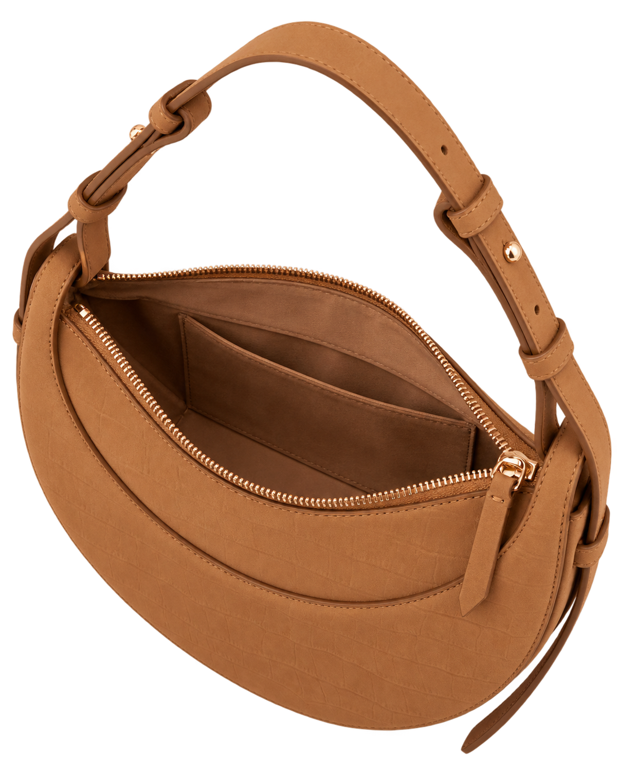 Numéro Dix - Crocodile Nubuck Cinnamon