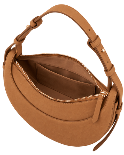 Numéro Dix - Crocodile Nubuck Cinnamon