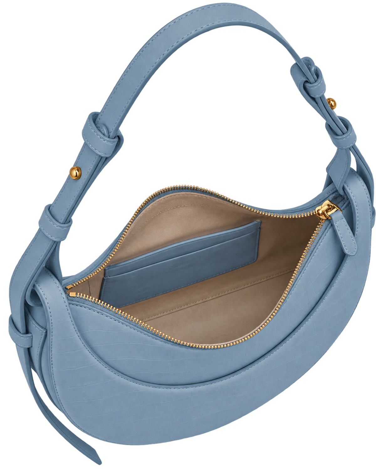 Numéro Dix - Crocodile Nubuck Polar