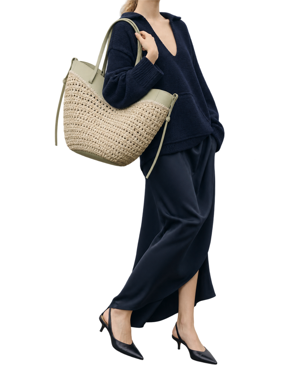 Cyme Edition Raffia Laurel