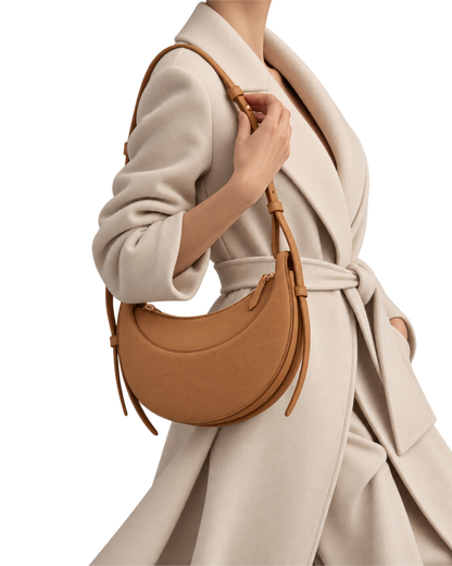 Numéro Dix - Crocodile Nubuck Cinnamon