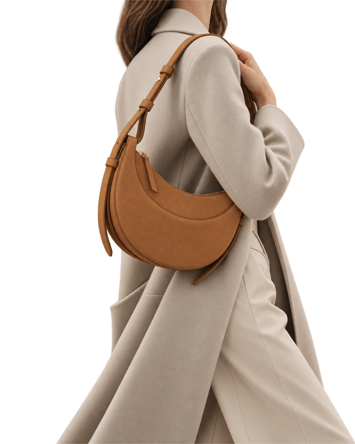Numéro Dix Edition Crocodile Nubuck Cinnamon