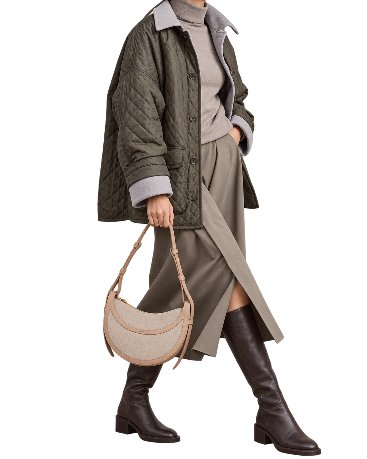 Numéro Dix - Duo Taupe Canvas