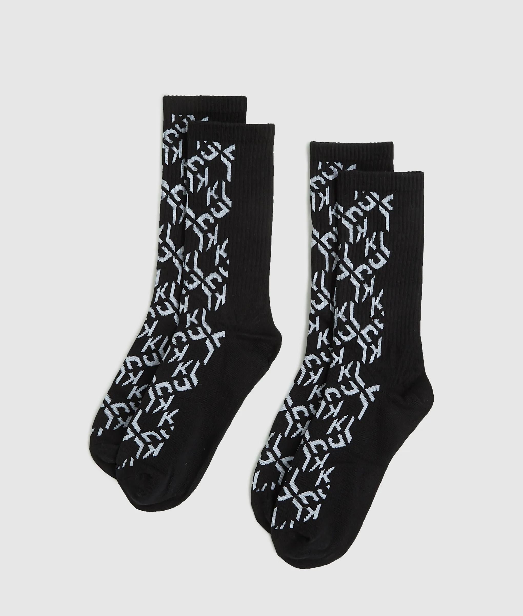 Monogram socks - 2-pack