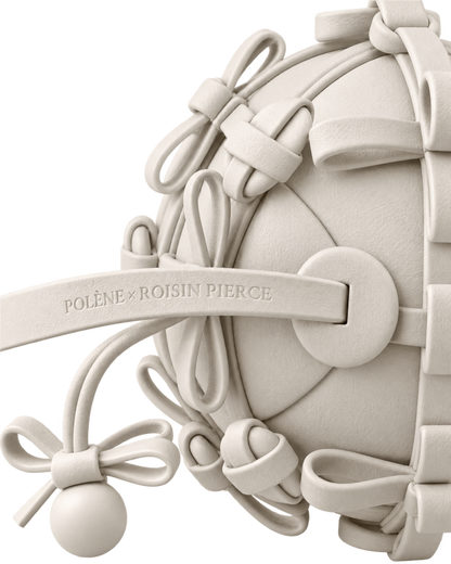 Button Bow Sphere - Porcelain