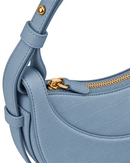 Numéro Dix - Crocodile Nubuck Polar