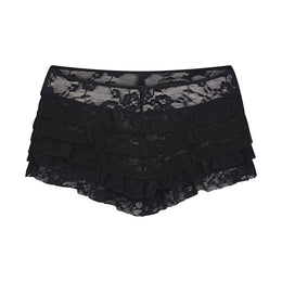 Stretch Lace Ruffle Short