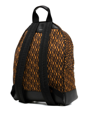 AMIRI MONOGRAM BACKPACK BROWN BLACK