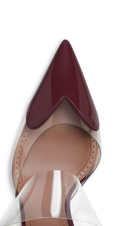 LE CŒUR MULES IN PATENT LEATHER