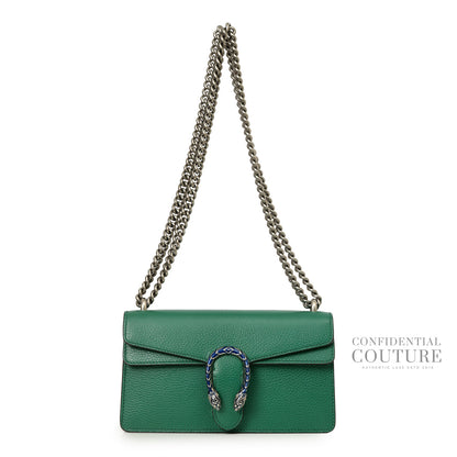 Dionysus Medium Green Shoulder Bag